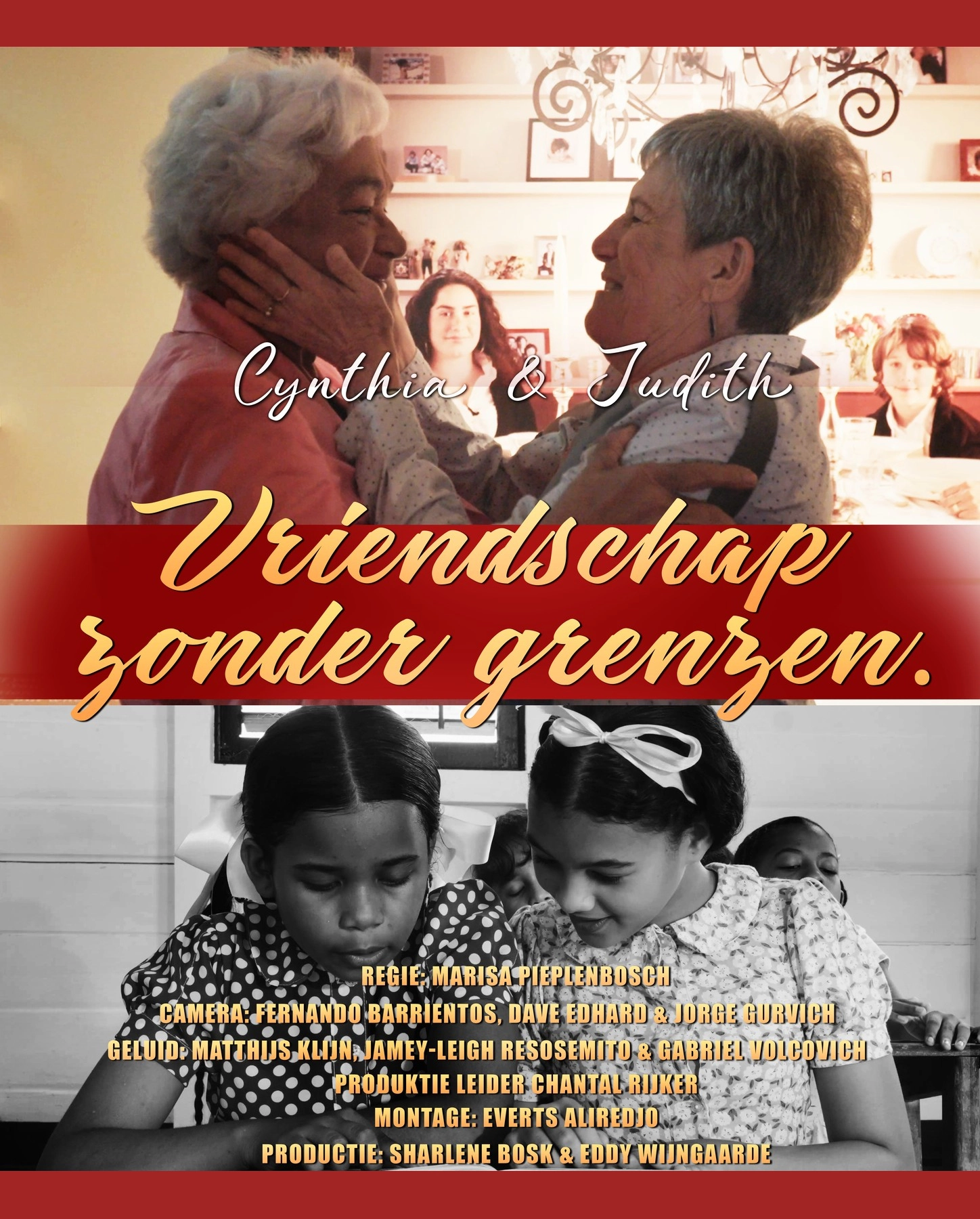 Vriendschap zonder grenzen poster